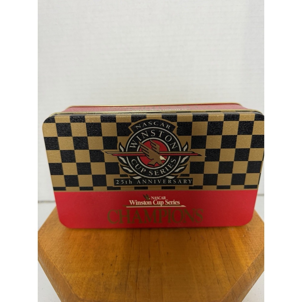 NASCAR Winston Cup Series Champions 25th Anniversary Tin with Matches